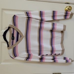 Long sleeve golf sweater